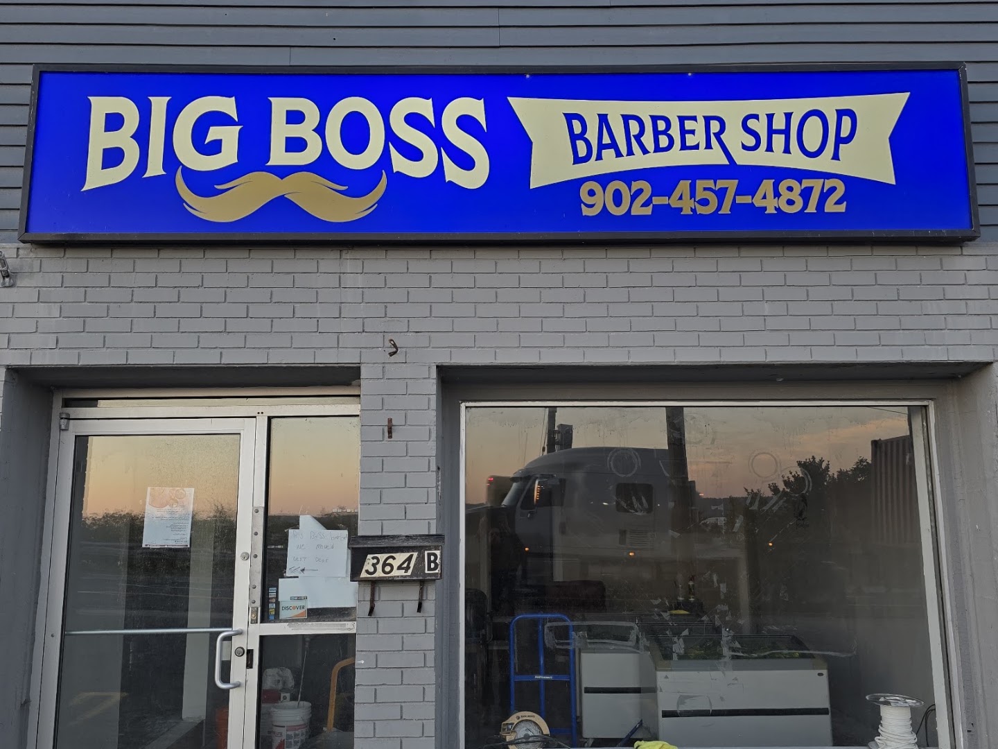 Big Boss barber shop website